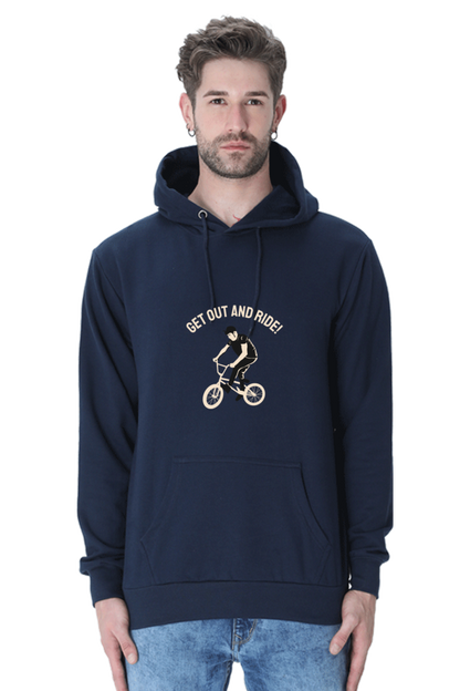 Men's  Rider Sweatshirts Hoodie - get out