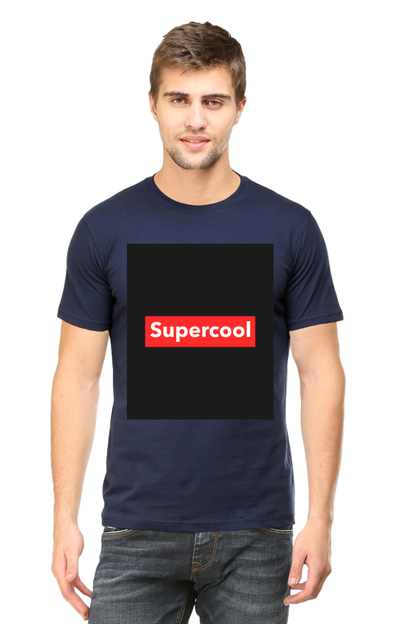 Minimalistic Unisex Cotton Round Neck T-shirt