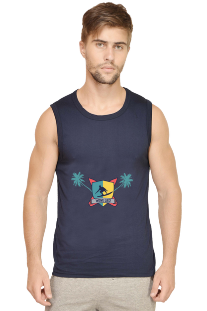 Men’s Summer Gym Vest - Wave Life
