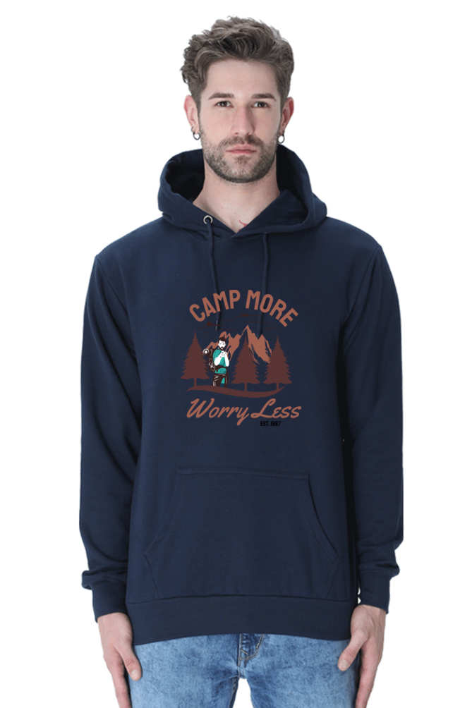 Men's  Adventure Sweatshirts Hoodie - worryless