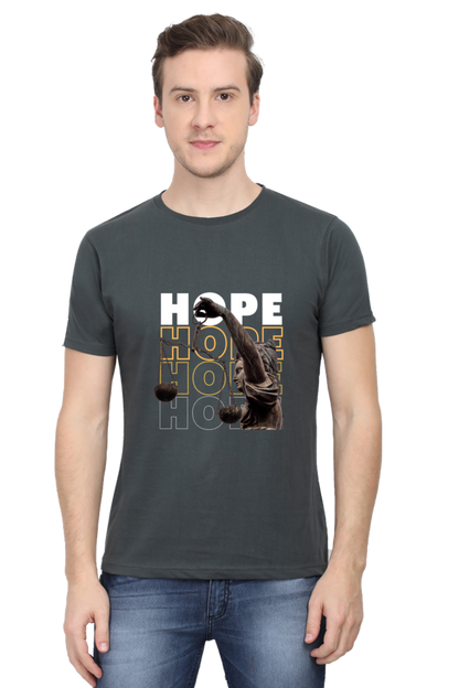 Minimalistic Unisex Cotton Round Neck T-shirt