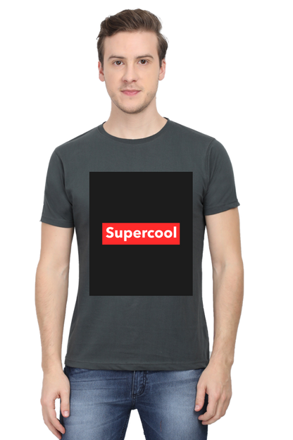 Minimalistic Unisex Cotton Round Neck T-shirt