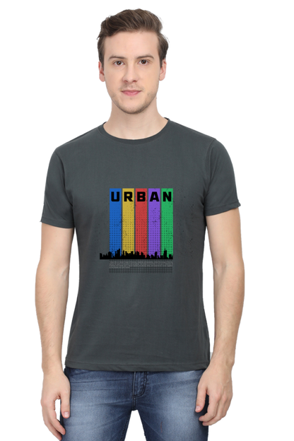 Urban Unisex Cotton Round Neck T-shirt