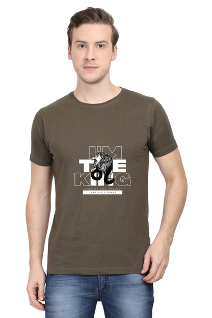Motivational Unisex Cotton Round Neck T-shirt