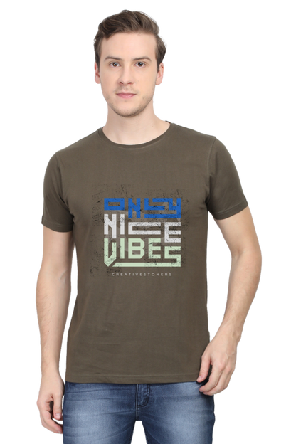 Motivational Unisex Cotton Round Neck T-shirt