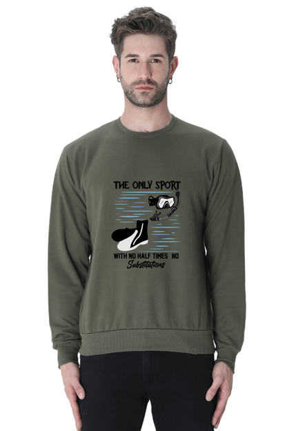 Men Swimming Sweatshirt - Sport