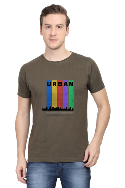 Urban Unisex Cotton Round Neck T-shirt