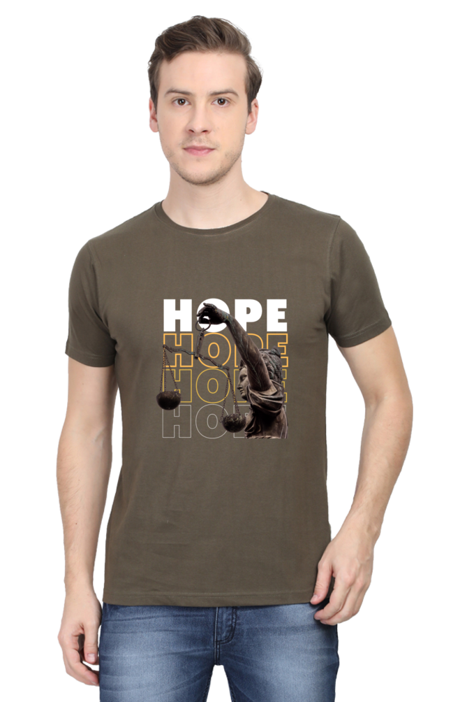 Minimalistic Unisex Cotton Round Neck T-shirt