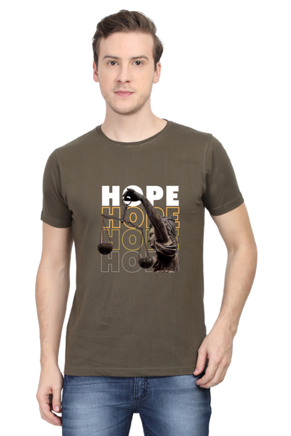 Minimalistic Unisex Cotton Round Neck T-shirt