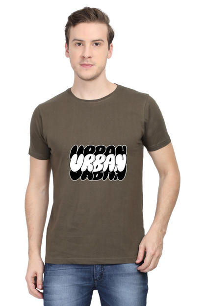 Urban Unisex Cotton Round Neck T-shirt