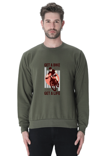 Men Rider Sweatshirt - get life