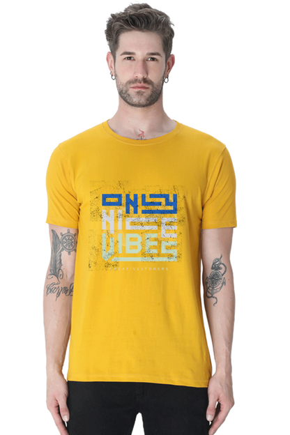 Motivational Unisex Cotton Round Neck T-shirt