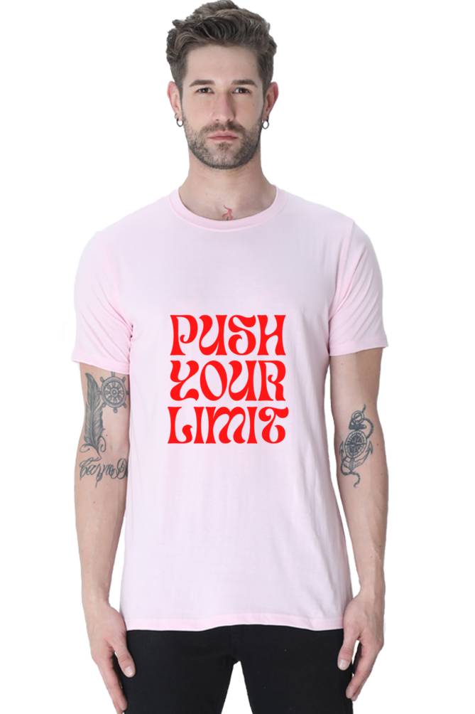 Motivational Unisex Cotton Round Neck T-shirt