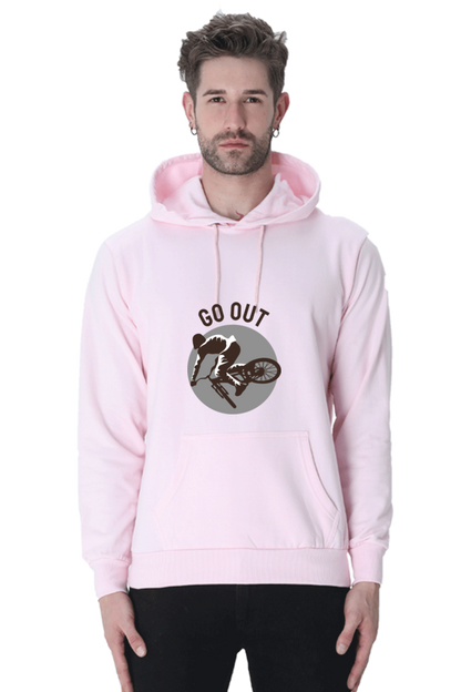 Men's  Rider Sweatshirts Hoodie - go out