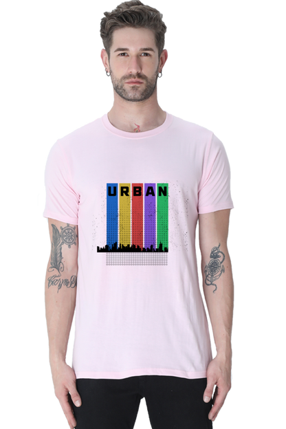Urban Unisex Cotton Round Neck T-shirt