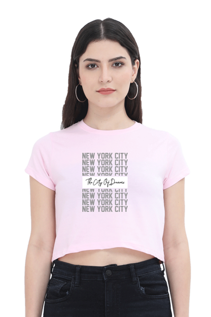 Women's Crop Top - New York City