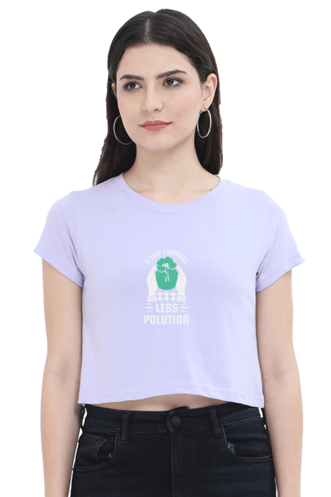 Women Gardening Crop Top - less pollution