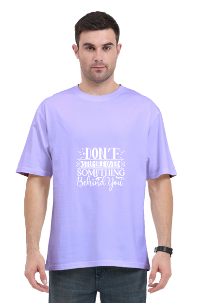 Men Motivational Oversized Classic T Shirt  - Stumble