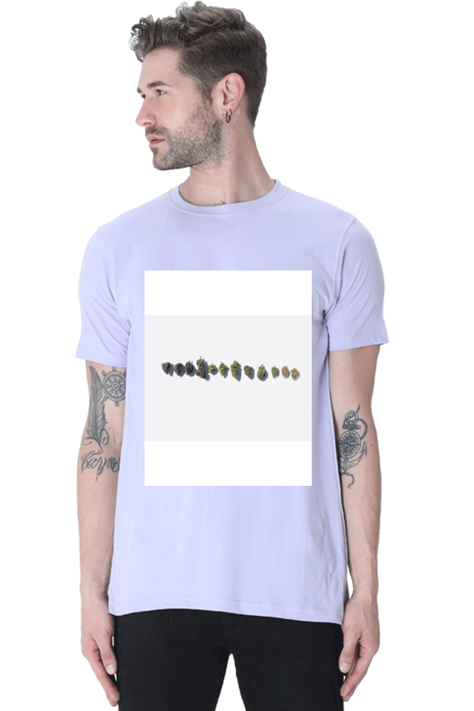 Round Neck Half-Sleeves - T-Shirt - Maal