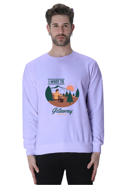 Men Adventure Sweatshirt - get away