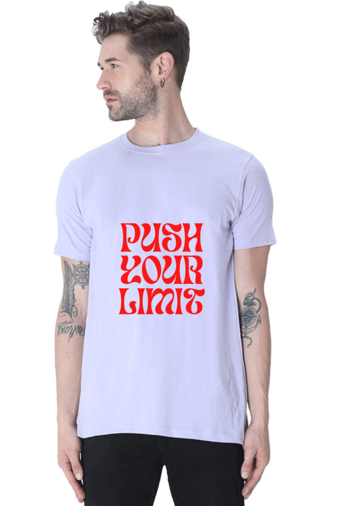 Motivational Unisex Cotton Round Neck T-shirt