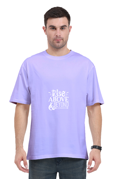 Men Motivational Oversized Classic T Shirt  - Rise
