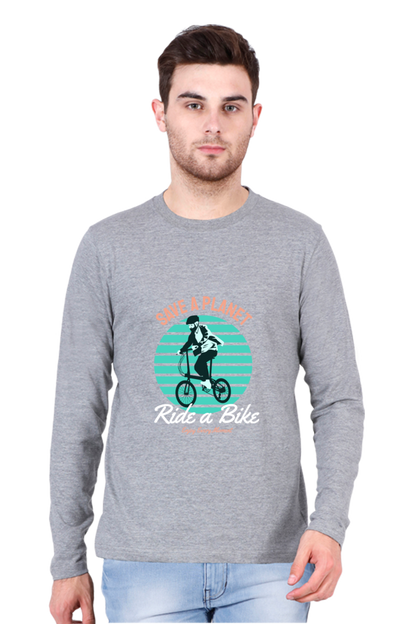 Men’s  BMX Full Sleeve - T Shirt - ride bike