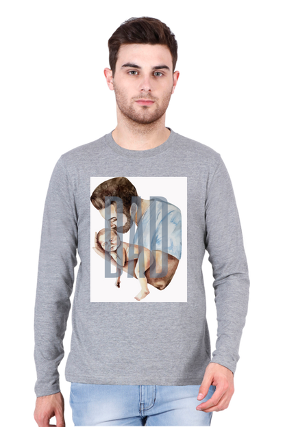 Men’s Full Sleeve - T Shirt- DAD & New Born