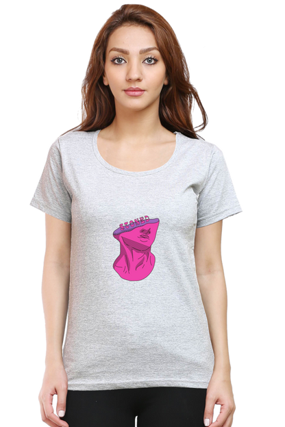 Women’s Round Neck Stones T-Shirts - Stoned Head