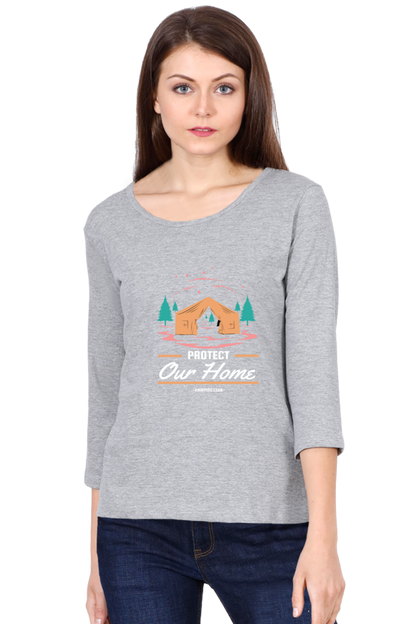 Women’s Full Sleeves Adventure T-Shirts - protect