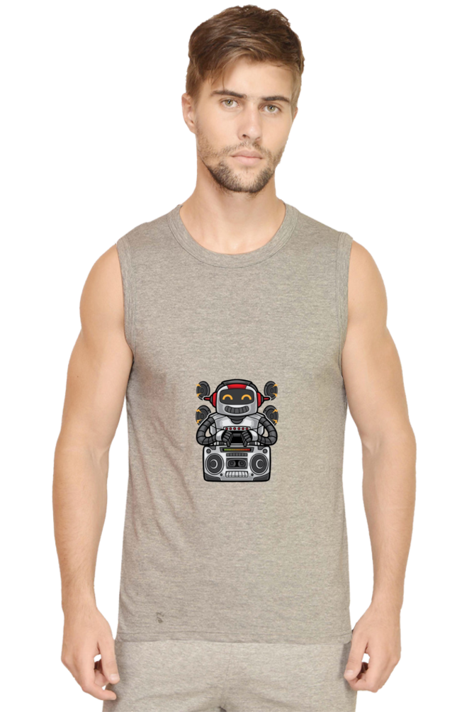 Men’s Dance Gym Vest - radio hip-hop