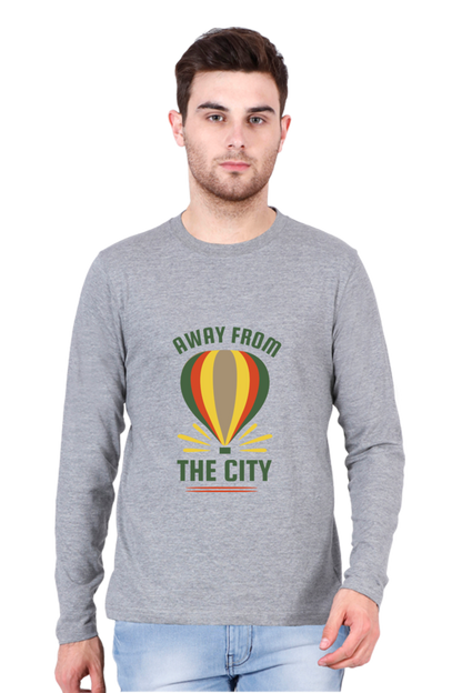 Men’s  Summer Full Sleeve - T Shirt - The City