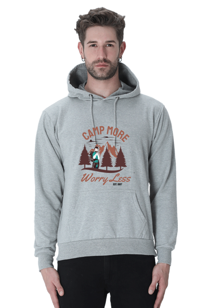 Men's  Adventure Sweatshirts Hoodie - worryless