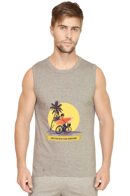 Men’s Summer Gym Vest - Have Fun