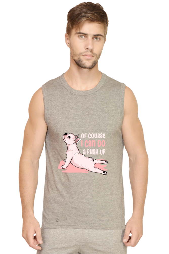 Men’s Funny & Queen SVG Gym Vest - course