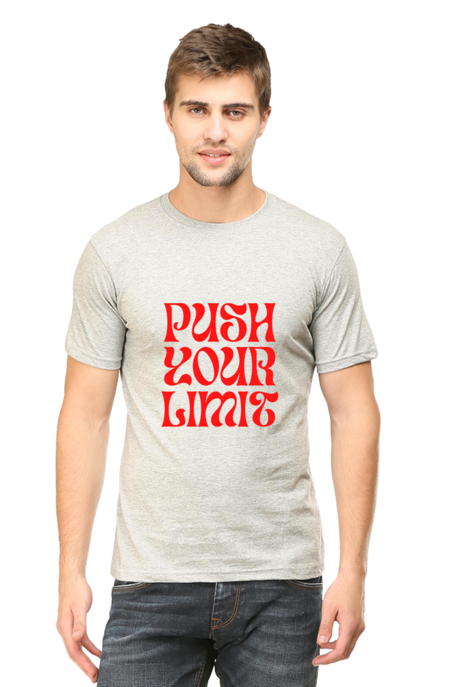 Motivational Unisex Cotton Round Neck T-shirt