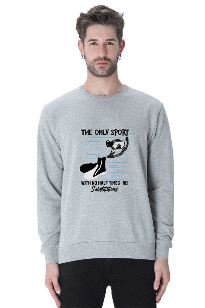 Men Swimming Sweatshirt - Sport