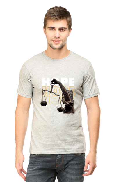 Minimalistic Unisex Cotton Round Neck T-shirt