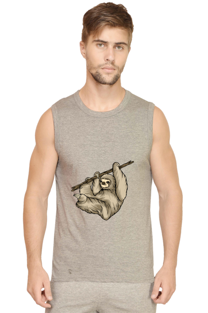 Men’s Sloth Gym Vest - swing along