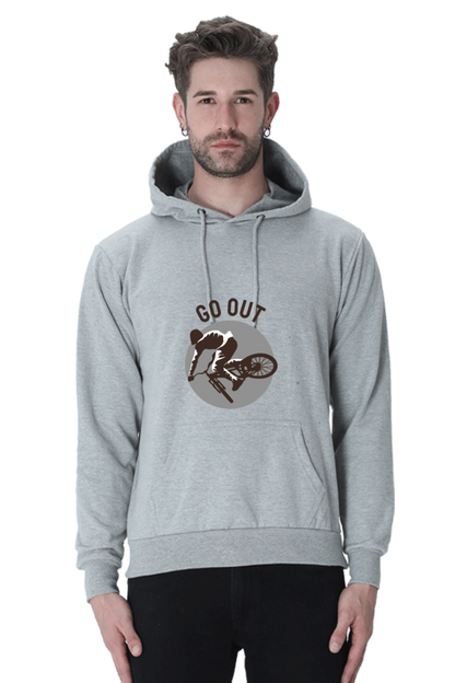 Men's  Rider Sweatshirts Hoodie - go out