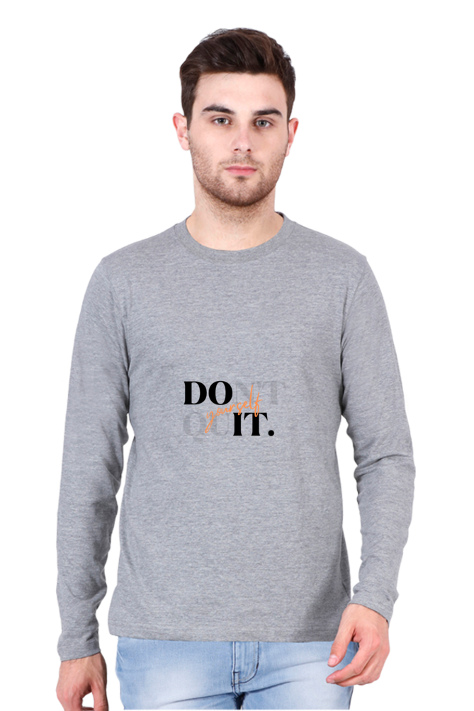 Men’s  Motivation Full Sleeve - T Shirt - Quit