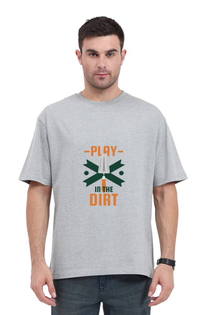 Men Gardening Oversized Classic T Shirt  -  dirt