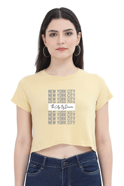 Women's Crop Top - New York City