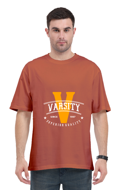 Urban Unisex Cotton Round Neck T-shirt - Varsity