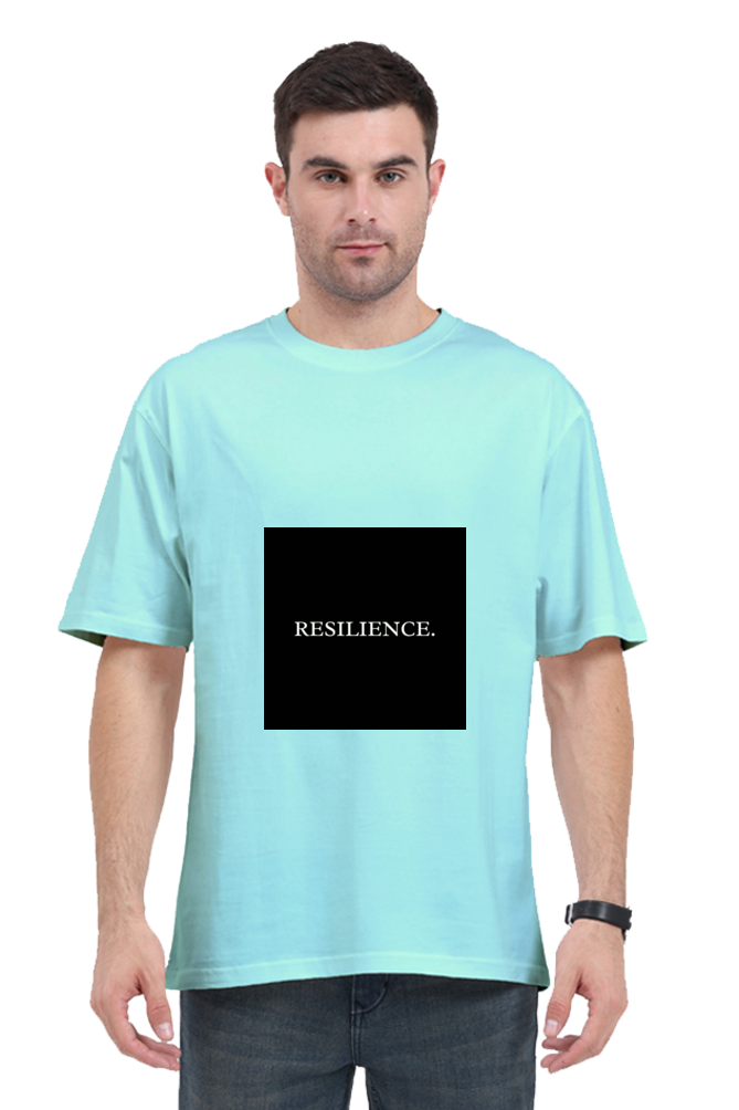 Men Minimalistic Oversized Classic T Shirt  - Resilience