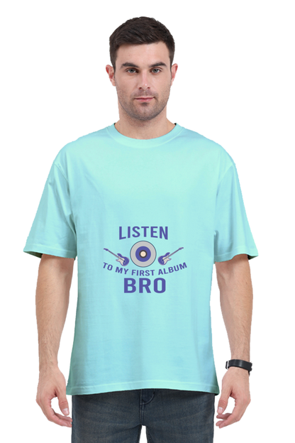 Men Oversized Classic T Shirt - First Album