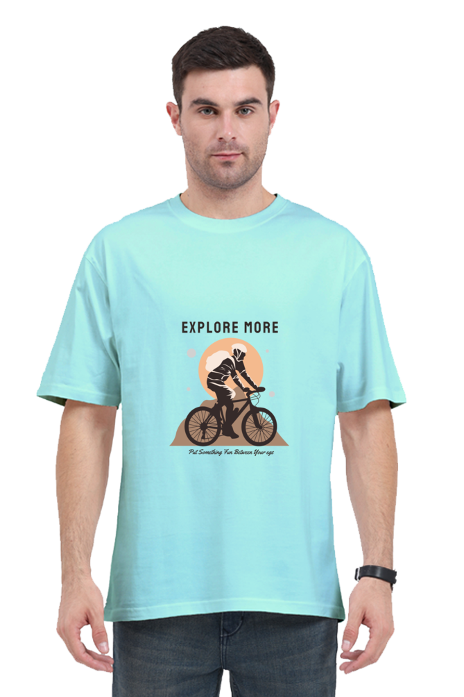 Men Rider Oversized Classic T Shirt  - explore
