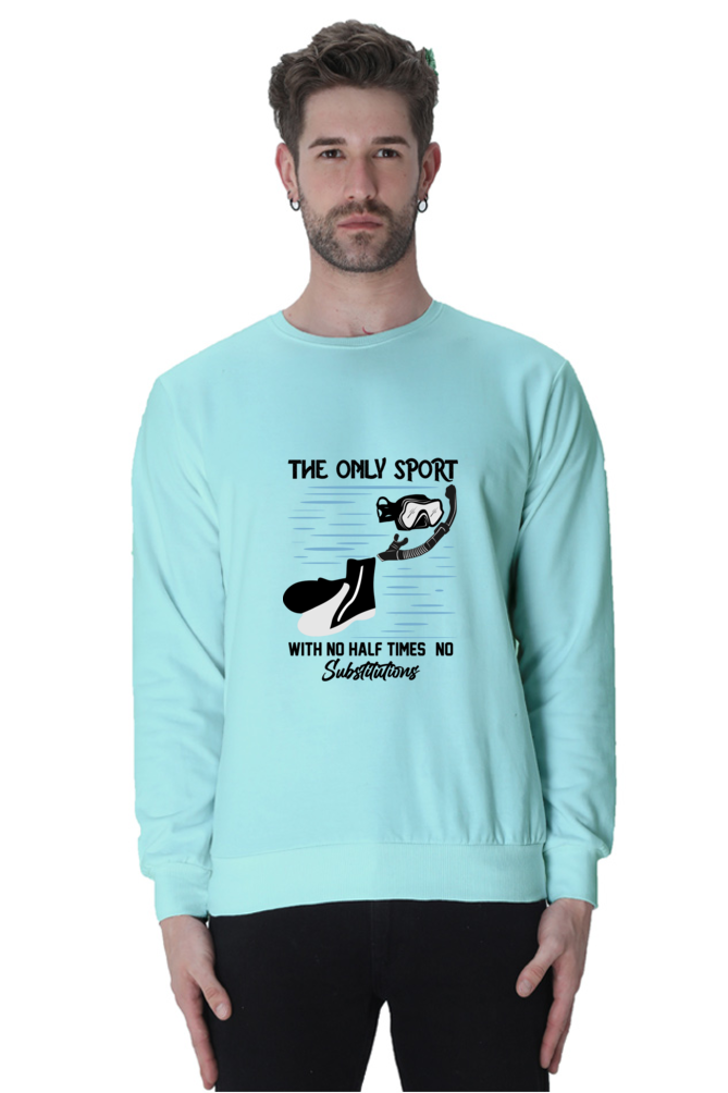 Men Swimming Sweatshirt - Sport