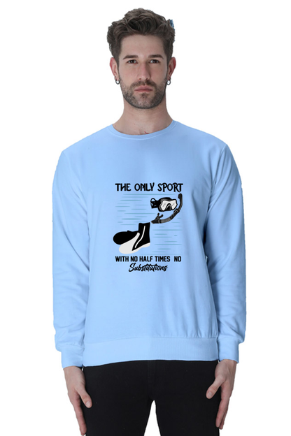 Men Swimming Sweatshirt - Sport