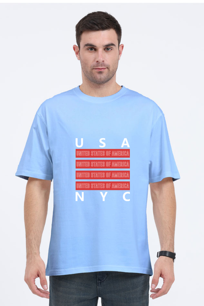 Urban Unisex Cotton Round Neck T-shirt - NYC